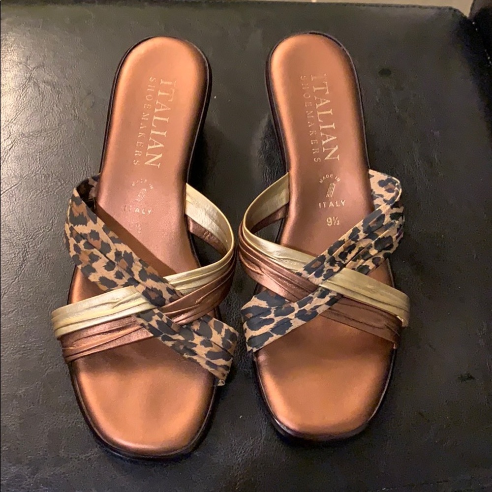 Italian Shoemaker wedge sandal